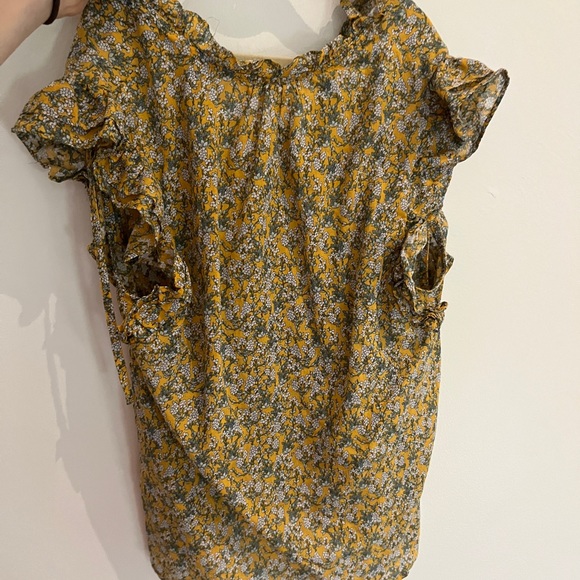 Steve Madden flutter and flirt top size xs - Picture 5 of 6